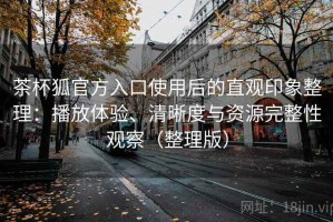 茶杯狐官方入口使用后的直观印象整理：播放体验、清晰度与资源完整性观察（整理版）