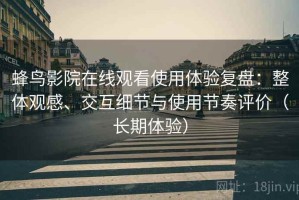 蜂鸟影院在线观看使用体验复盘：整体观感、交互细节与使用节奏评价（长期体验）