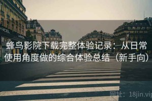 蜂鸟影院下载完整体验记录：从日常使用角度做的综合体验总结（新手向）