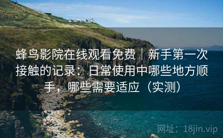 蜂鸟影院在线观看免费｜新手第一次接触的记录：日常使用中哪些地方顺手，哪些需要适应（实测）