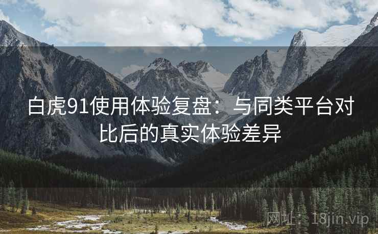 白虎91使用体验复盘:与同类平台对比后的真实体验差异 白虎91使用体验复盘:与同类平台对比后的真实体验差异
